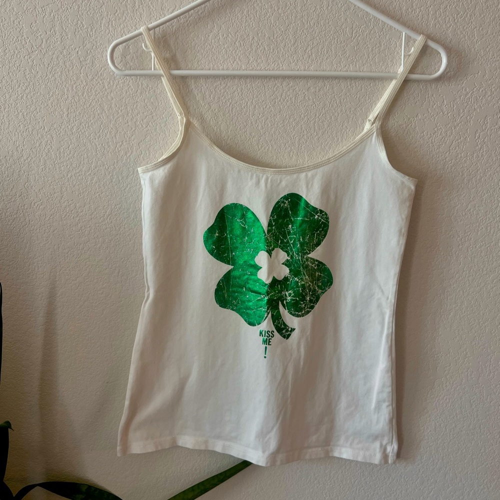 st Patty’s kiss me tank